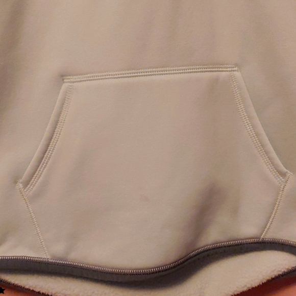 👧 Under Armour Pastel Blue Fleece Pullover Hoodie - Picture 2 of 5